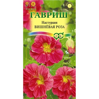 Настурция Вишневая роза (Гавр)