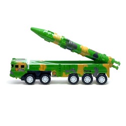 Грузовик инерционный «Тополь», с ракетой, МИКС