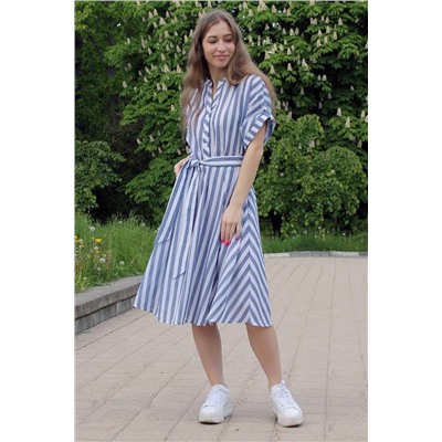 Arisha 1271 сине-белый, Платье