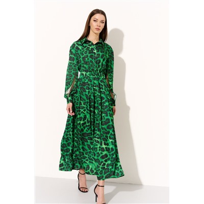 DiLiaFashion 0753 зеленый, Платье