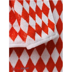 Полотенце махровое пестротканое жаккардовое 7197, Ромбы-2 С106-ЮА-7197-2