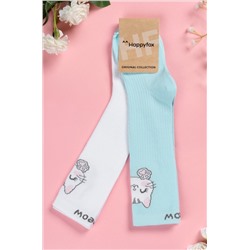 Гольфы для девочки 2 пары Happyfox