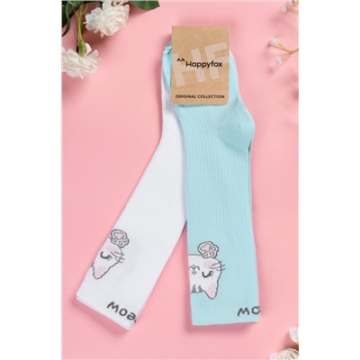 Гольфы для девочки 2 пары Happyfox