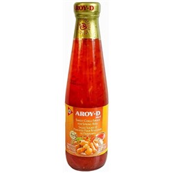 SWEET CHILLI SAUCE for Spring Roll, AROY-D (СОУС ЧИЛИ СЛАДКИЙ для Спринг Роллов, АРОЙ-Д), стекло, 360 г.
