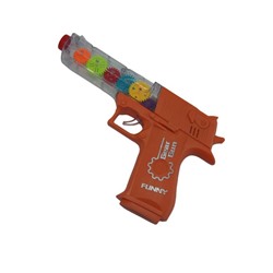 Пистолет (на батар.) (свет,звук) 20*17см / пакет SR868-27