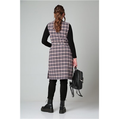 Michel chic 356 фиолет_белый, Жилет