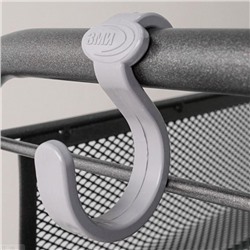 Этажерка "Ладья 24" (LADYA 24 storage rack) (Графит) Э 556 ГР