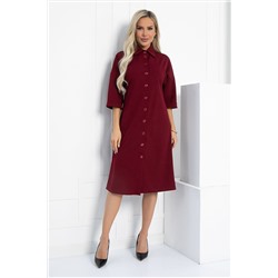Платье Кэсси (бордовое) П12870-4М