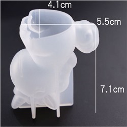 Силиконовый молд 3D «Единорог»