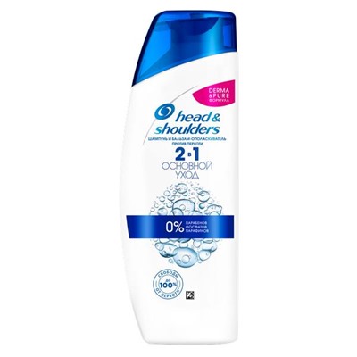 HEAD&SHOULDERS Шампунь 2в1 200 осн.уход