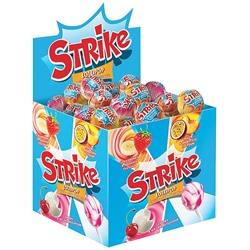 Карамель на палочке Strike с молочным вкусом, 11,3 г
