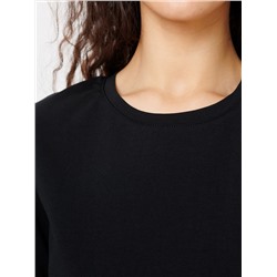 Трикотажное платье LINGEAMO черное ВП-05 (7)