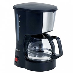 Кофеварка 600 Вт, 600 мл DELTA LUX DL-8161 черная