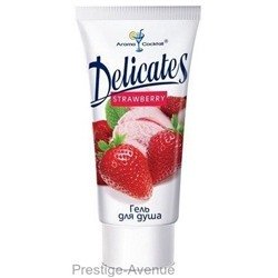 Гель для душа Delicates Strawberry 200ml