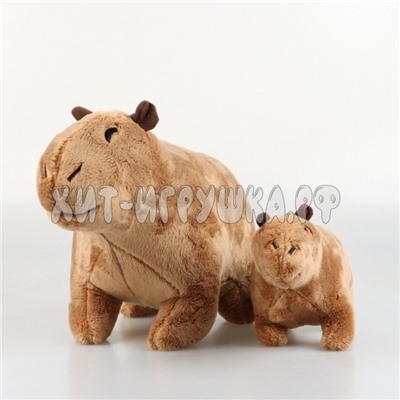 Мягкая игрушка Капибара 20*30 см (ВЫБОР ЦВЕТА) 23427-2, 23427-2_light-brown, 23427-2_brown