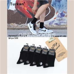 НОСКИ НОСКИ ХЛОПОК ЧЕРНЫЕ ОТЛИЧНОГО КАЧЕСТВА TURKAN 9135
