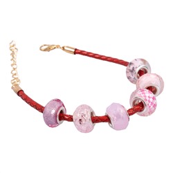 Раскопки для детей «Бусины для браслета» (6 розовых бусин)