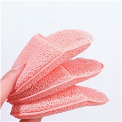 Губка-спонж для умывания капля с кармашком на веревке