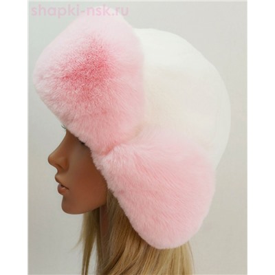 Нон-стоп иск.мех Ушанка женская (56-58)