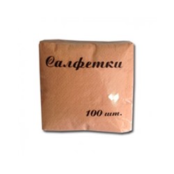 Салфетка Восход 25*25 (100шт) Персиковая (32)