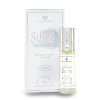 Al-Rehab Concentrated Perfume SILVER (Масляные арабские духи СИЛЬВЕР Аль-Рехаб), 6 мл.