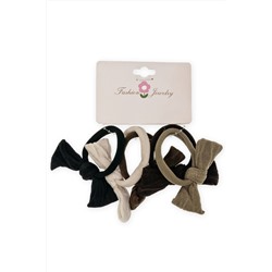 Резинки для волос 5 см (5 шт) SF-7809, ассорти №10