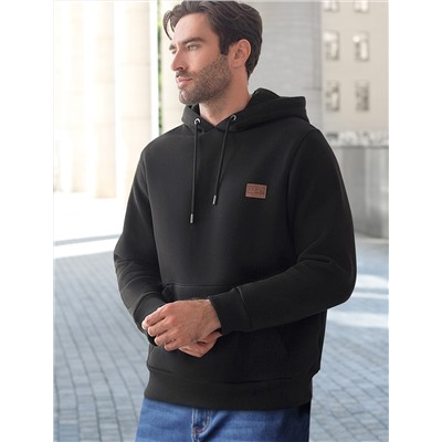 Худи из премиального футера трехнитки с начесом