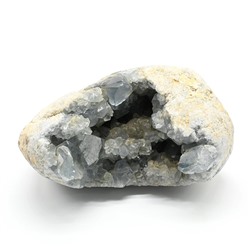 Друза целестина вес 1526г, размер 130*110*68мм