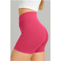 Велосипедки укороченные в рубчик для девочки Happyfox