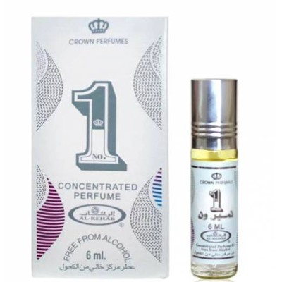 Al-Rehab Concentrated Perfume NO. 1 (Мужские масляные арабские духи НОМЕР 1 Аль-Рехаб), 6 мл.
