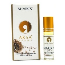 SHAIK 77 Concentrated Perfume Oil, Aksa Esans (ШЕЙХ 77 турецкие роликовые масляные духи, Акса Эсанс), 6 мл.