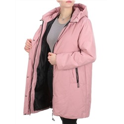 M818 PINK Куртка демисезонная женская (100 гр. синтепон) размеры 48-50-52-54-56-58