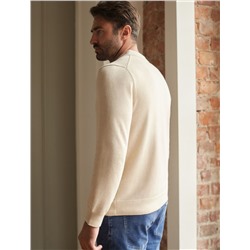 Джемпер-поло из хлопка с нейлоном