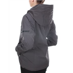FY-207 DARK GRAY Ветровка женская COSEEMI (65% хлопок, 35% полиэстер) размер 48 российский