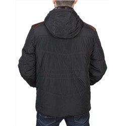 J8270 BLACK Куртка мужская зимняя NEW B BEK (150 гр. холлофайбер) размер 2XL - 52 российский