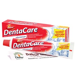 Denta Care - Зубная паста с кальцием ОТБЕЛИВАЮЩАЯ, Dabur (Дабур), 145 г.