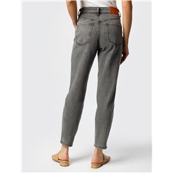 Джинсы mom-fit из эластичного денима