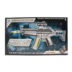 Автомат (на батар.) Со звуковым и световым эффектом 35*21см / коробка 804В-1