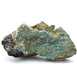 Минерал амазонит с включением слюды 245*110*100мм, 3096г.
