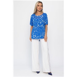 Блуза Маргоша (ярко-голубая) Б13813-16М