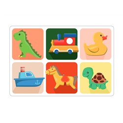 Обучающее лото для маленьких «Тактильное» Baby Toys