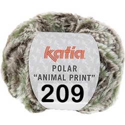 Пряжа Katia Polar Animal Print