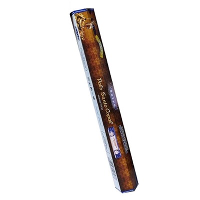 PALO SANTO COPAL, Satya (Благовония ПАЛО САНТО И КОПАЛ, Сатья), шестигранник, 20 палочек.