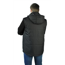 Жилет мужской "Gerkon Delta" утеплённый т.Дюспа "Черный"