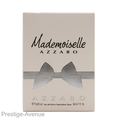 Туалетная вода 3*20 ml Azzaro" Mademoiselle" for woman