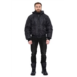 Куртка демисезонная "БОМБЕР" цвет: Черный