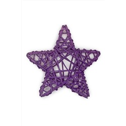 Декор "Звездочка" 13 см, в ассортименте Уценка (плохой прокрас)