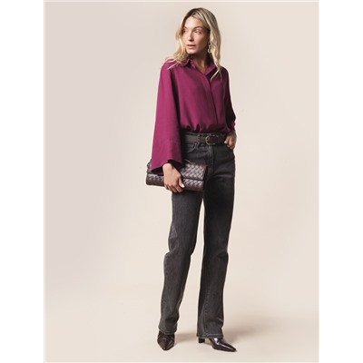 Блузка из лиоцелла с вискозой