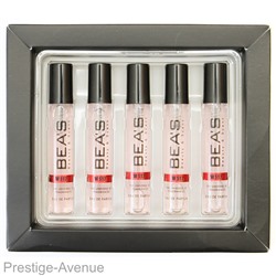 Парфюмерный набор Beas Gucci Flora By Gucci Gorgeous Gardenia Women 5x5мл (W 517)
