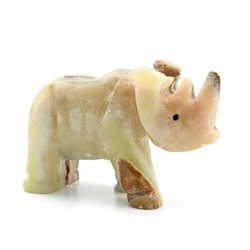 Носорог из оникса №4 (100*35*70мм).